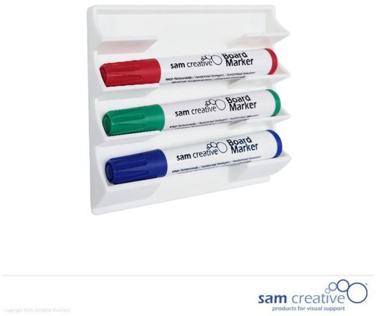 Whiteboard Boardmarkerhouder Magnetisch Wit