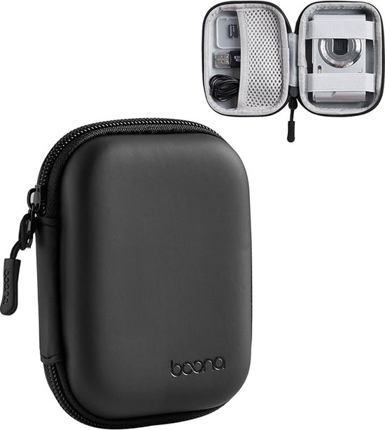 Digitale cameratas compatibel met CAMKORY/Voor Kodak PIXPRO FZ55/Voor Lecran/Voor VAHOIALD/Voor Canon IXUS 285 HS, Digitale camera beschermhoes zwart