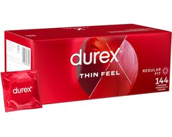 Durex Condooms Thin Feel - 2 x 144 stuks - Voordeelverpakking