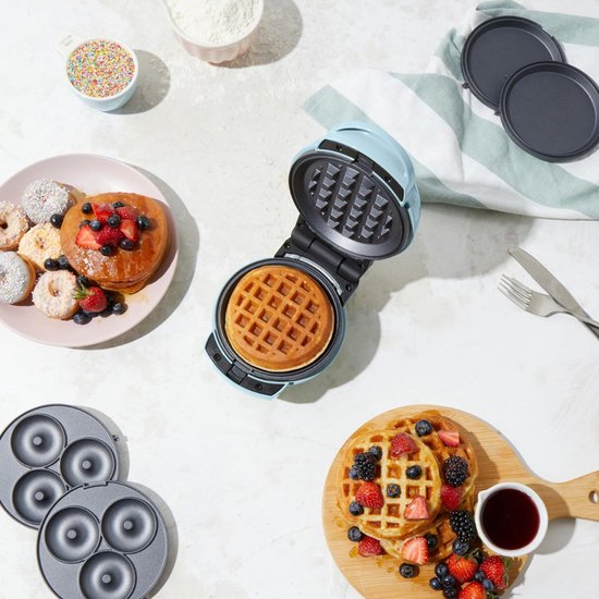 SCH® Pannenkoekenmaker - Pancake maker - Pannenkoek - Blauw - 17cm x 13cm x 9cm — afbeelding 2