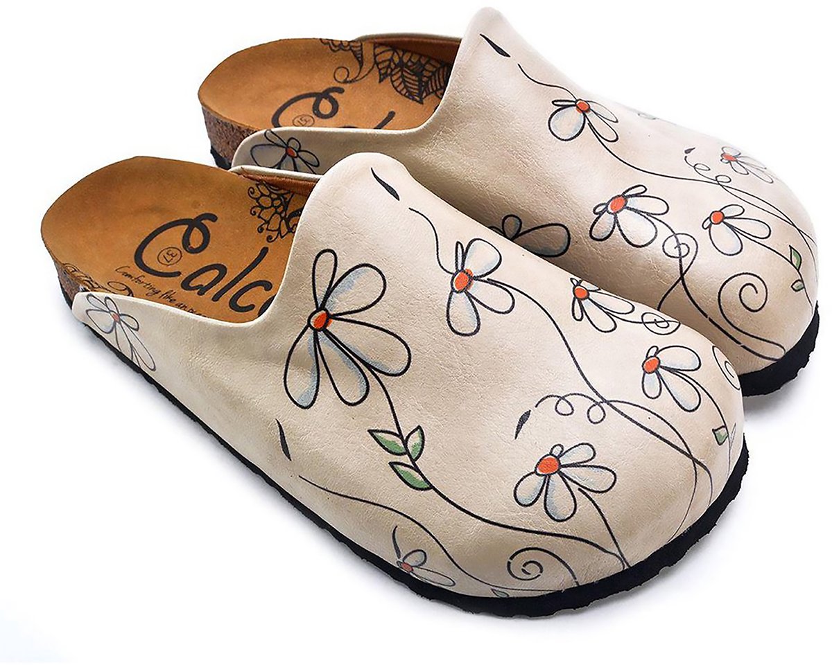 Goby Daisy Drift Clogs – Dames Muil – Vegan – Handmade – Maat 41