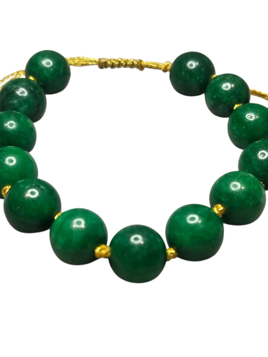 groene jaspis armband verstelbaar.