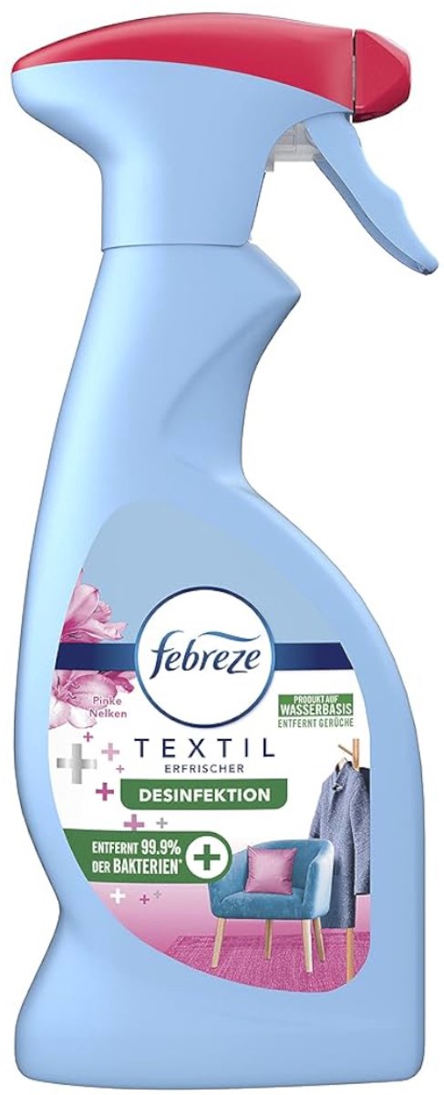 Febreze Textielspray - 375ml roze anjers
