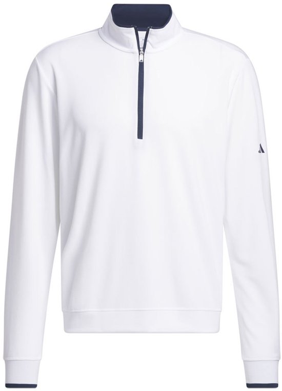 Adidas Core Lightweight Sweatshirt Met Halve Rits Wit M Man — afbeelding 5