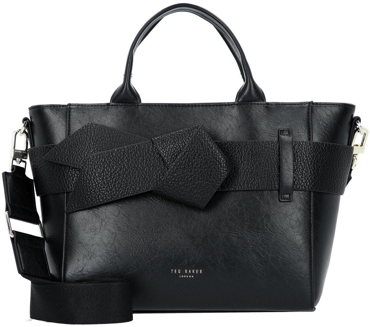 Ted Baker handtas schoudertas Jimsa Knot Bow Tote Bag Black zwart