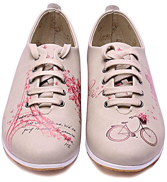 Baskets pour femmes GOBY Paris Poème – Fait main – Cuir vegan – Femme – Pointure 39