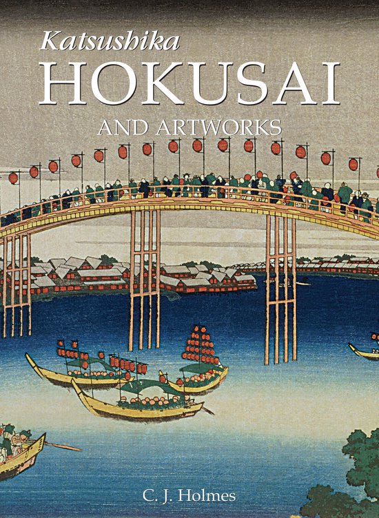 Katsushika Hokusai and artworks - cover