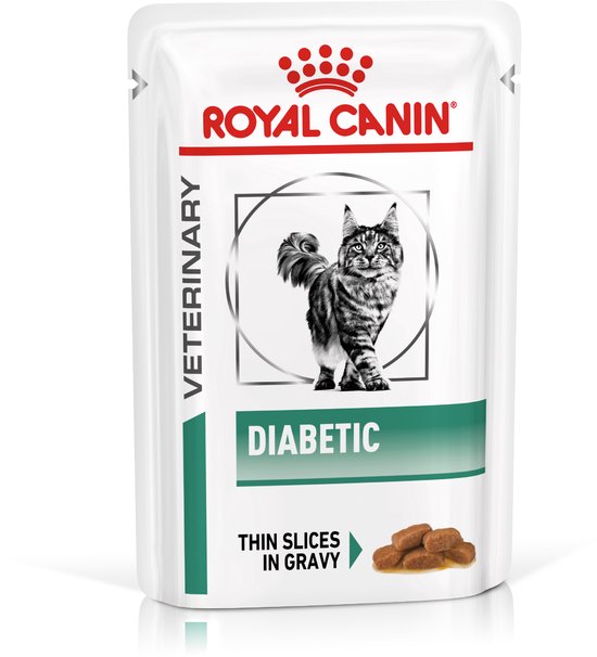 Royal Canin Veterinary Diet Diabetic Wet - Kattenvoer - 12x85 g