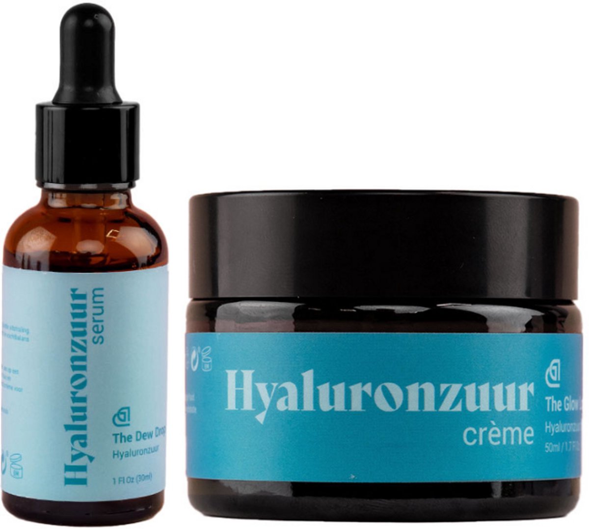 Dermarolling Hyaluronzuur Serum en Gezichtscrème