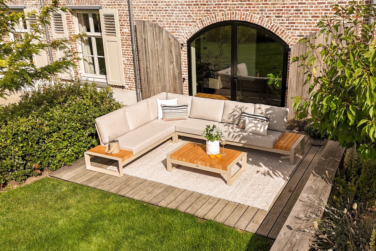Taste by 4 Seasons Matisse loungeset - Latte - 5 delig