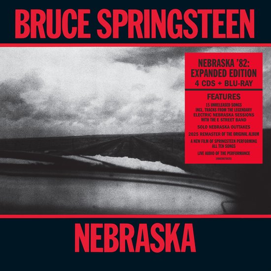 Bruce Springsteen Nebraska Expanded Edition - 4CD+Blu-Ray - 2025