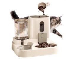 Top 10 voer- en drinkbakken voor honden 2026: Hauskraft Automatische voer- en drinkbak 2-in-1