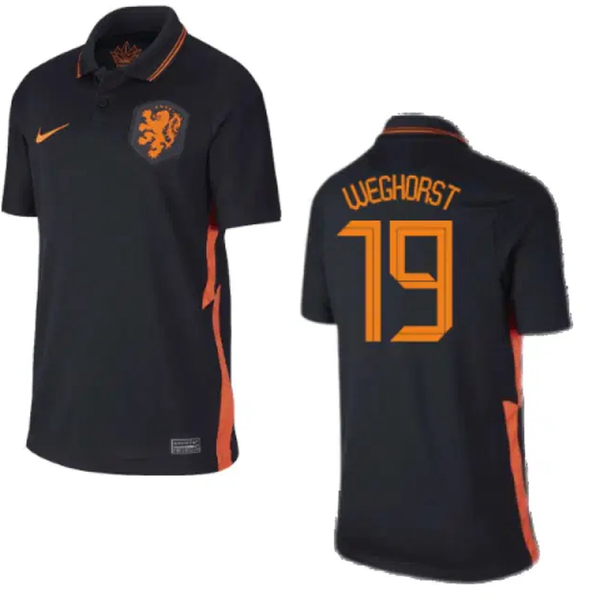 Nike Nederlands Elftal Uitshirt 2020-2022 Kids - Maat 128-137