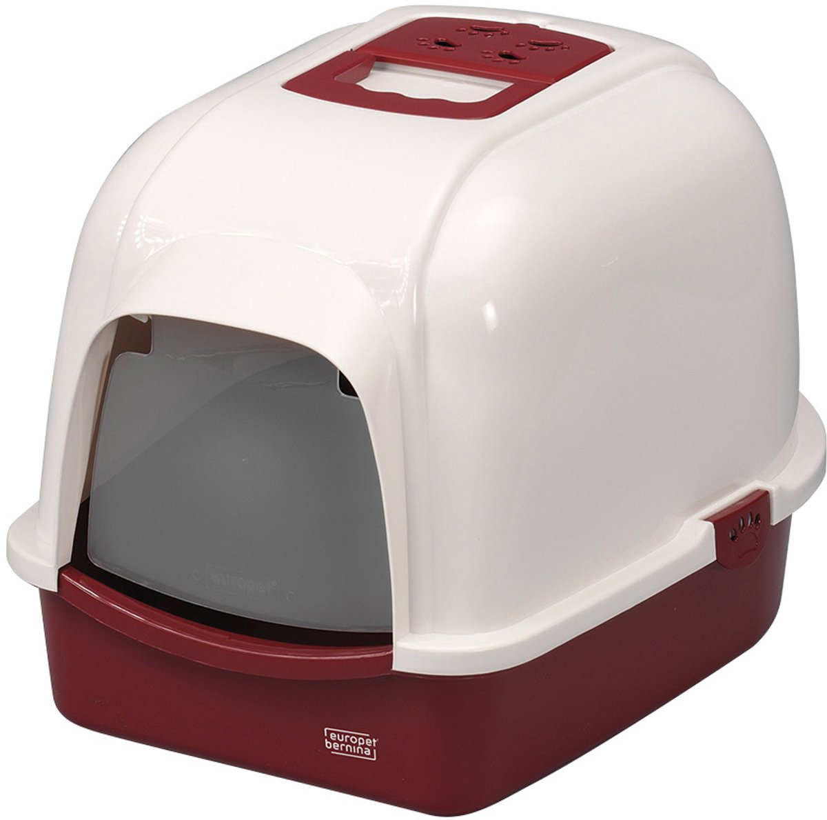 Ebi Kattenbak Eclipse 70 - Rood - 56 x 70 x 46cm
