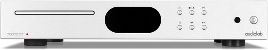Audiolab 7000CDT CD Transport - USB HDD Playback - Optical & Coax uitgang - Lossless Audioformaten - Zilver