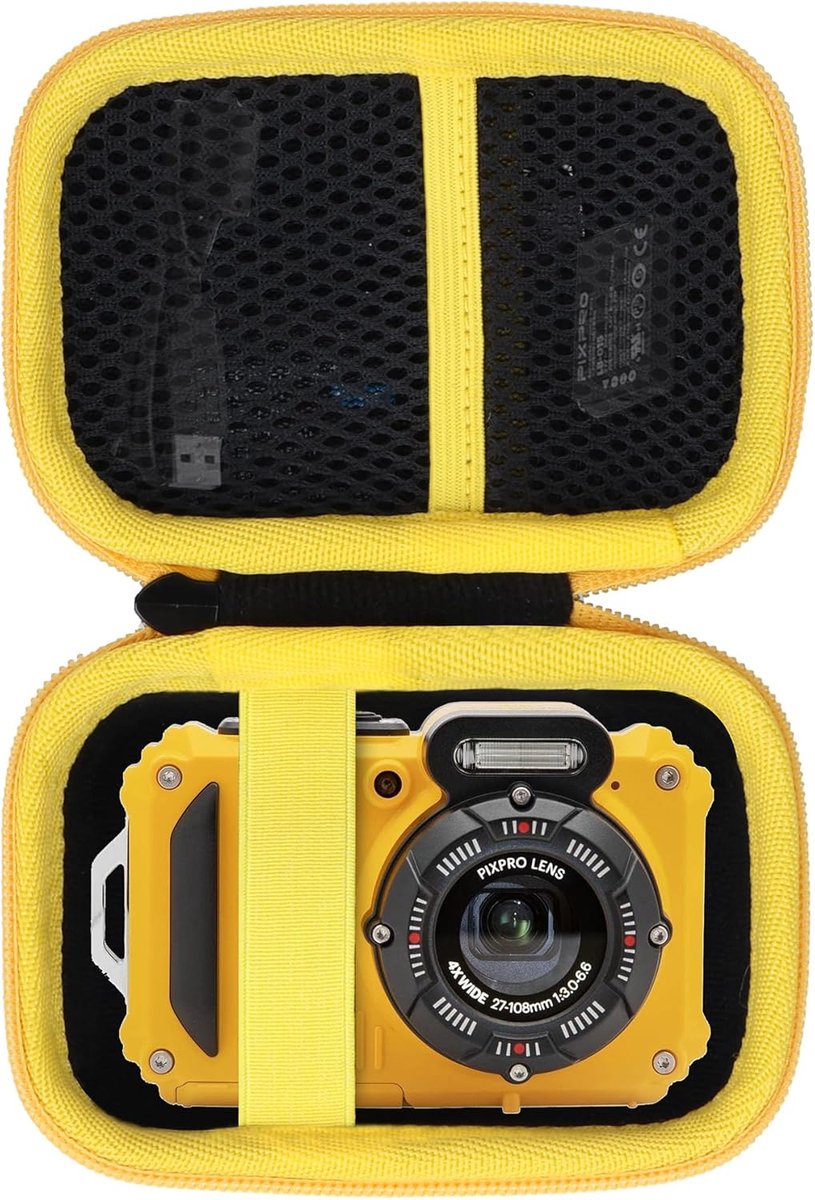 Robuuste waterdichte opbergkoffer voor digitale camera's - Perfect voor kleine compacte camera's