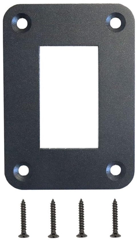 Les Paul Pickguard Les Paul Switch Plate Alliage D'Aluminium Aluminium Toggle Switch Plateythm Treble Washer pour Epi Guitare électrique (Noir) (Noir