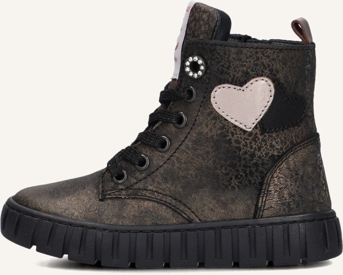Jochie & Freaks Delia Boots Meisjes - Zwart - Maat 23