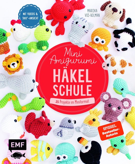 Die Mini-Amigurumi-Häkelschule - cover