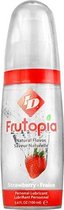 Id Frutopia - Glijmiddel - Met Aardbei Smaak - Vegan/Natuurlijk - Latex-vriendelijk - Waterbasis - 100ml
