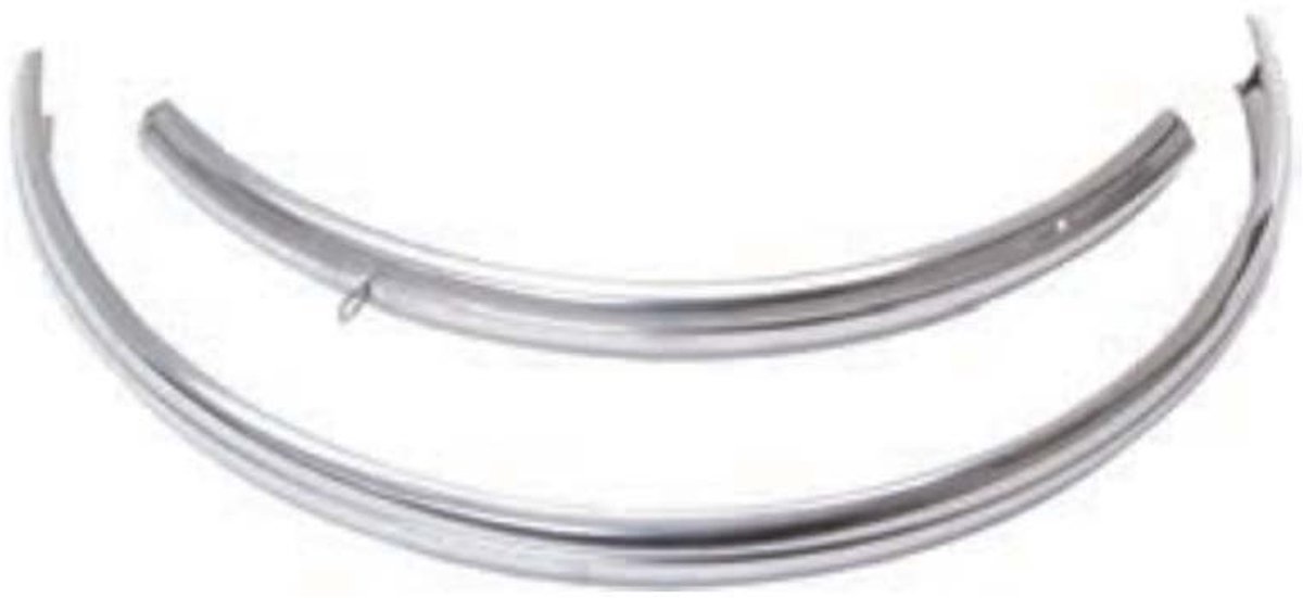 Buchel Spatbordset Zilver 28´´