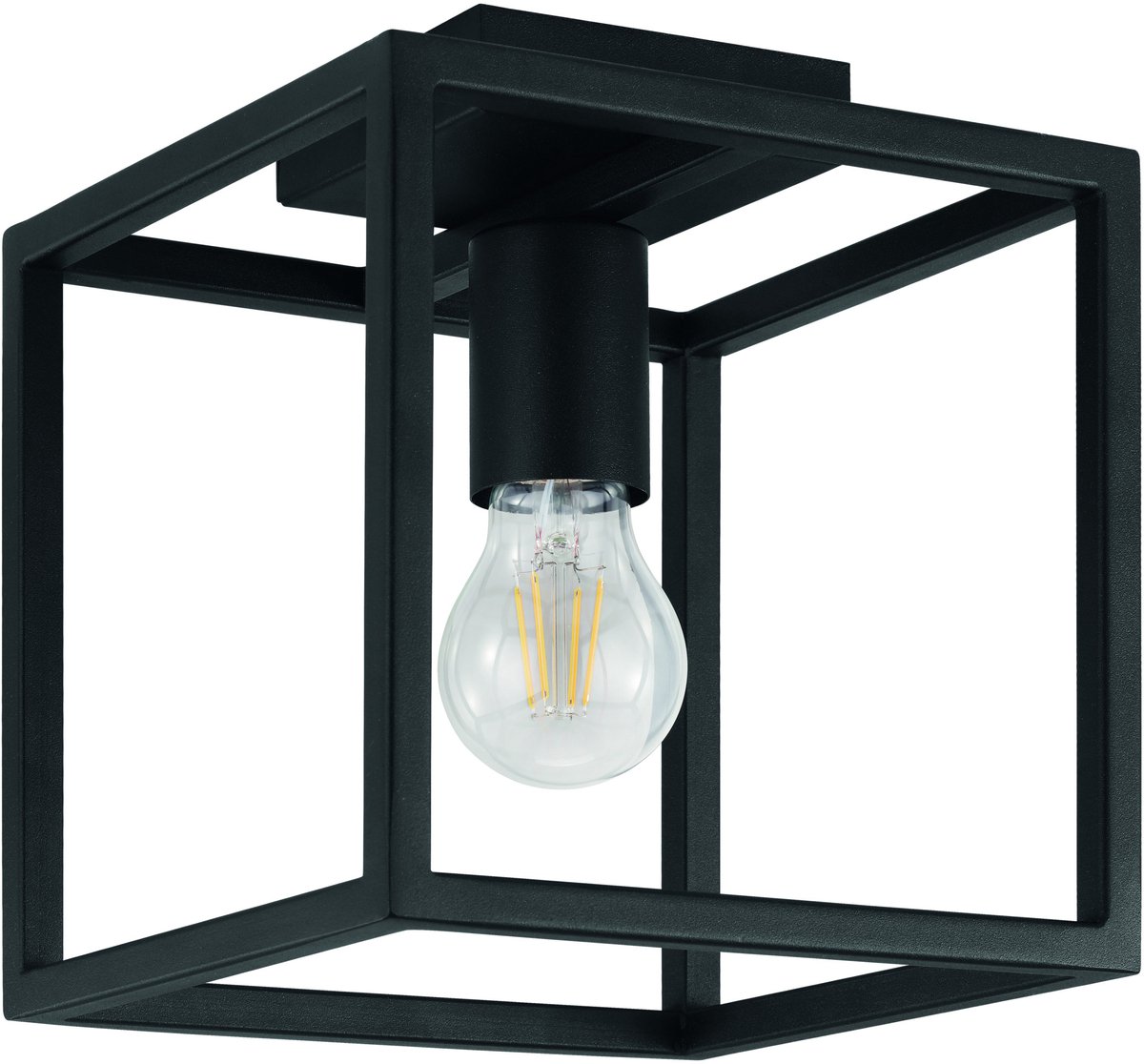 Eglo Plafondlamp Blackcrown Zwart E27