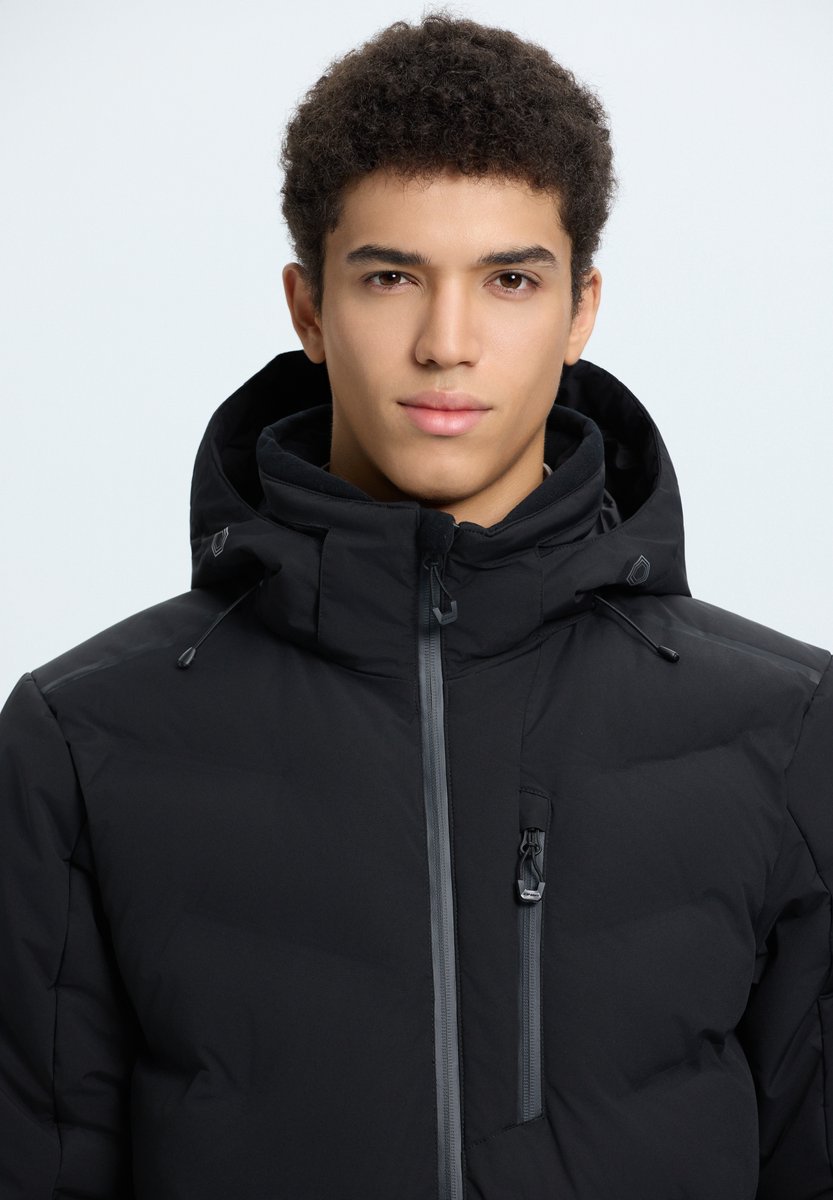 ICEPEAK FOLEY Heren Ski Jas Zwart