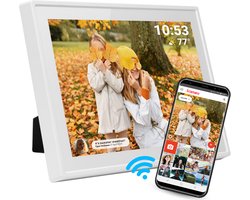 Denver Digitale Fotolijst 10.1 inch - HD - Frameo App - Fotokader - WiFi - IPS Touchscreen - 16GB - PFF1021W