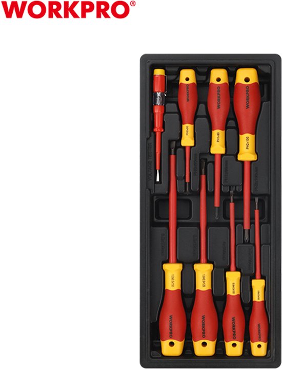 Elektriker-Schraubendreher-Satz für Torx®, Classic VDE-vollisoliert, Anzahl Schraubendreher: 7 | Hoffmann Group