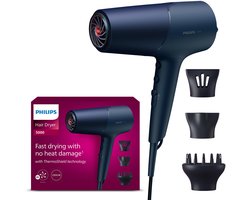 Philips Series 5000 - Föhn met ThermoShield-technologie – Snel drogen zonder hittebeschadiging - BHD510/20