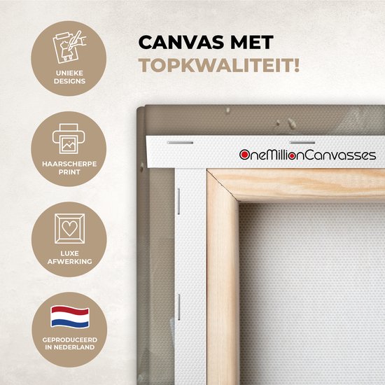 Peinture sur toile 120x80 cm - Décoration murale Femme - Peinture - Abstrait - Beige - Moderne - Décoration murale murale salon - Décoration chambre - Accessoires de chambre - Peintures