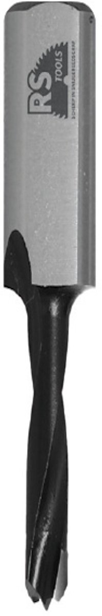 BBH5 Drevelboor, tbv blinde gaten, HM, Z2+V2 (2 groeven), RH, D=15 I=27 L=57,5 S=10x20