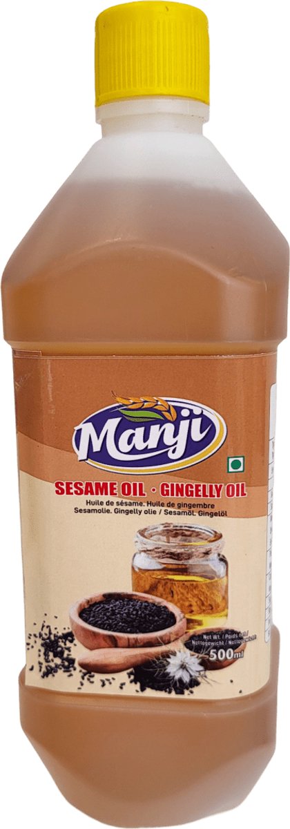 Manji - Sesam Olie - Gingelly Oil - 500 ml