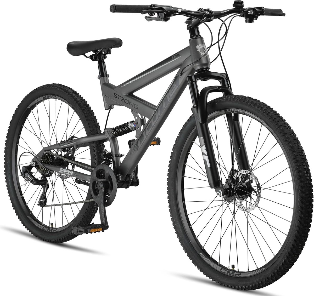 Mountainbike voor jongens en meisjes - 26, 27,5 en 29 inch, Met schijfremmen en 21 versnellingen