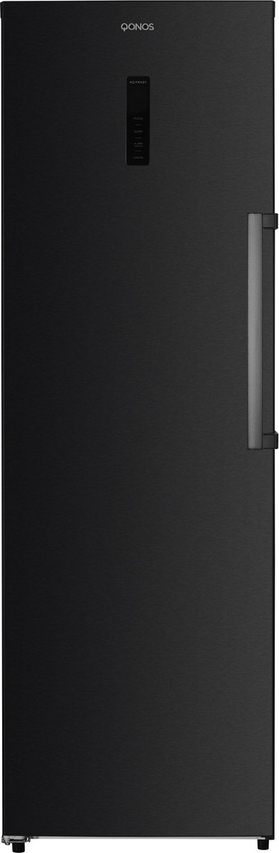 Qonos Q978062 Koelkast – 126L – Energieklasse D – Stil (39 dB) – Omkeerbare Deur – Dark Inox