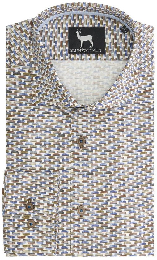 Homme - Chemise Blumfontain imprimé disque - Taille M