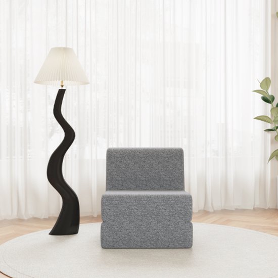 Intratuin 3-zits loungebank iris met chaise longue wicker naturel / wit aanbieding bij Intratuin