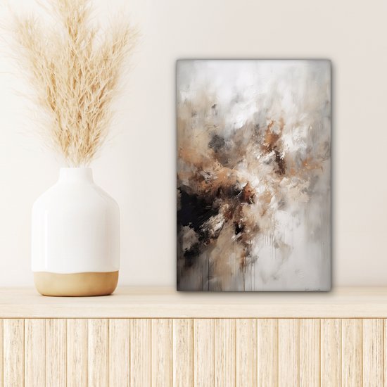 Tableau sur toile 20x30 cm - Tableaux abstraits sur toile - Accessoires de décoration de chambre - Tableaux modernes salon - Décoration murale chambre - Décoration murale cuisine - Tissu mural design d'intérieur - Décoration maison