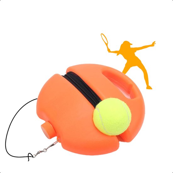 PROVO Tennis Trainer, Tennistrainer Set Trainer Baseboard mit 2 Rebound Ball, Tennis Selbststudium Praxis Training Tool für Anfänger Kinder Erwachsene