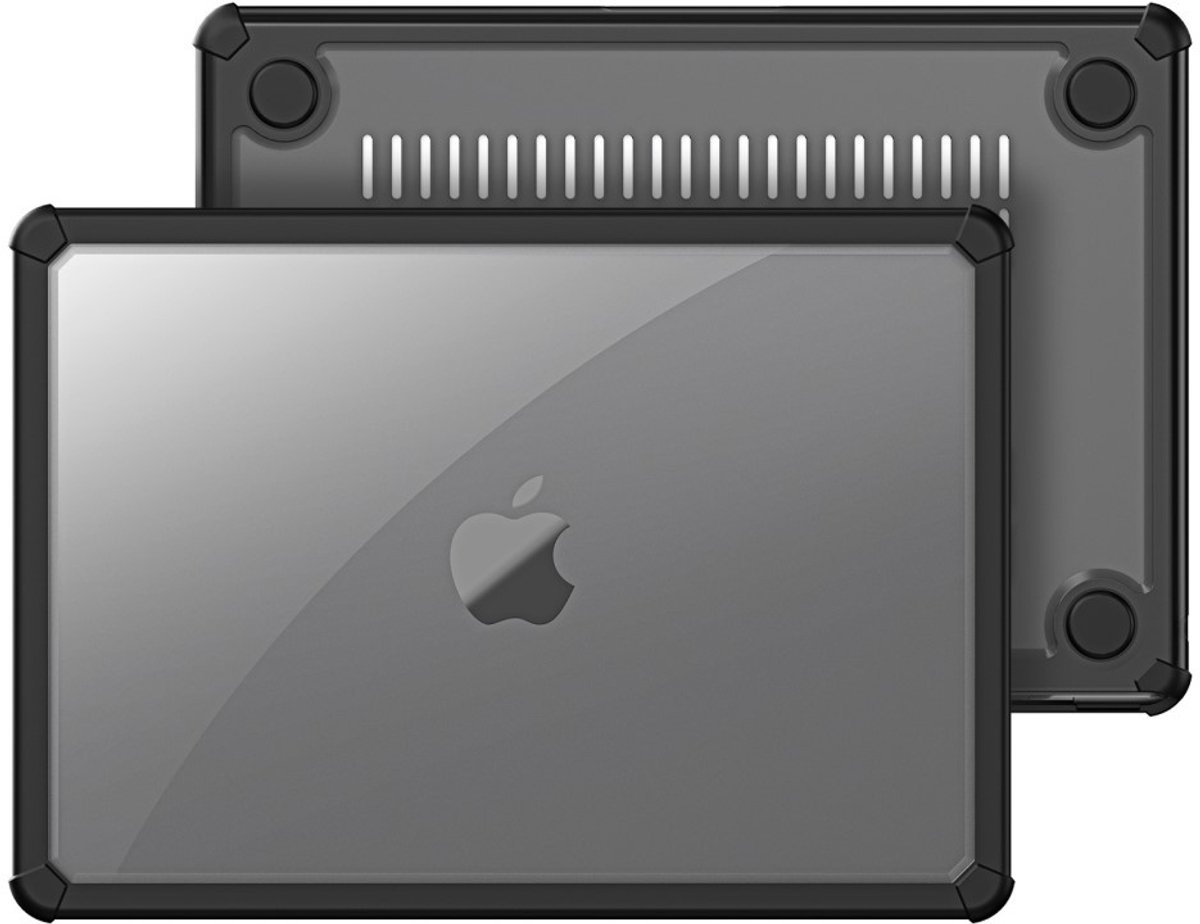 Dux Ducis Geschikt voor MacBook Pro 13 inch (2016-2022) Armor cover hoes - case - Zwart