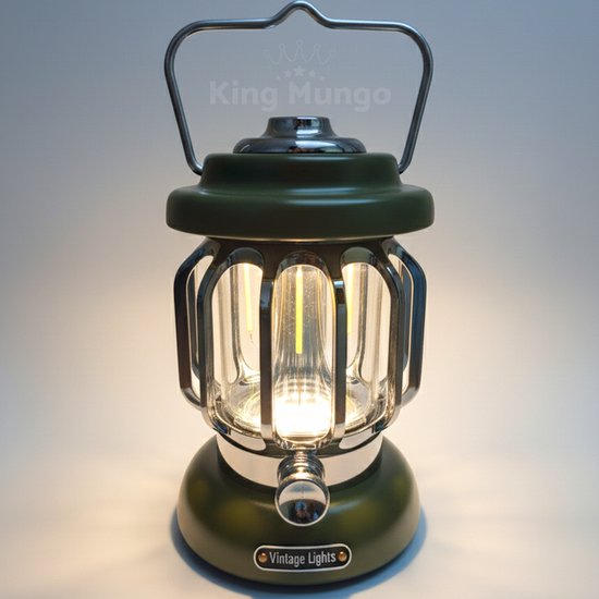 Oplaadbare Campinglamp – Retro