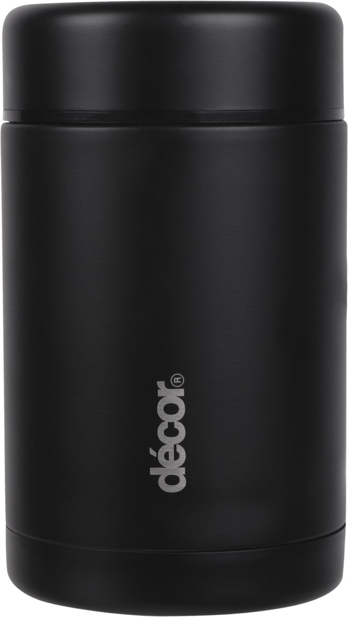 DÉCOR IDW Voedseldrager - 520ml - Zwart