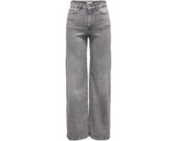 JDY - JDYFELINA-FINA HW WIDE JNS LT GREY DNM Dames Jeans