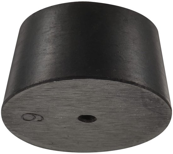 Egurs Bouchon en Caoutchouc Bouchon de Tuyau Conique en Caoutchouc Naturel 10x Bouchon de Bouchon en Caoutchouc pour Laboratoire