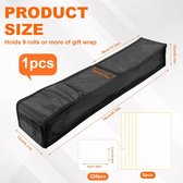 Opbergtas voor cadeaupapier - Organiseer je geschenken - 1 stuk - 600D Oxford-stof