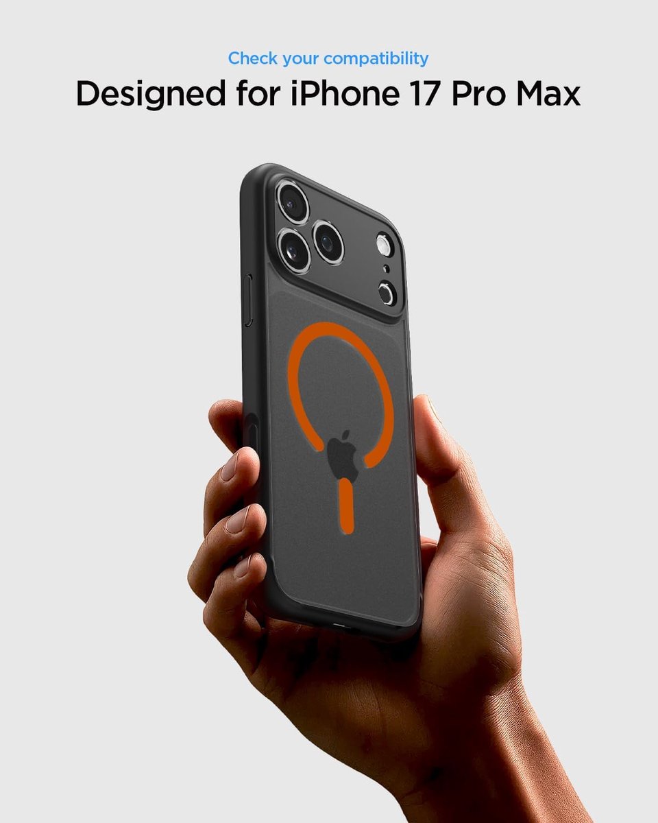 Spigen iPhone 17 Pro hoesje [Spigen Signature] Ultra Hybrid MagFit [Dura Clear Tech] hoesje Transparant Compatibel met MagSafe –Clear White