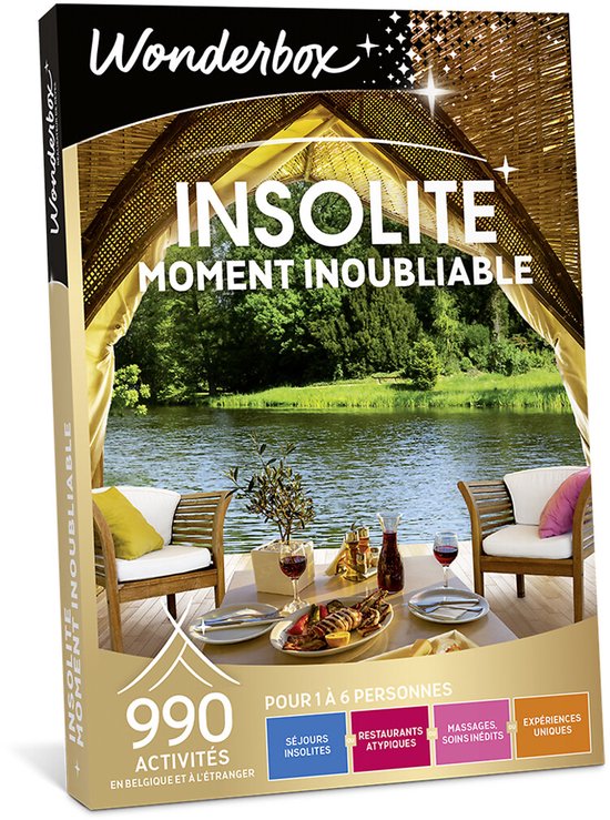 Wonderbox Coffret cadeau - INSOLITE - Moment inoubliable