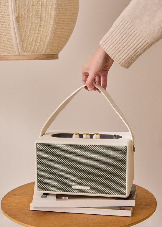 CREATE - Draagbare luidspreker met Bluetooth, USB en AUX, Groot - SPEAKER RETRO van CREATE — afbeelding 5