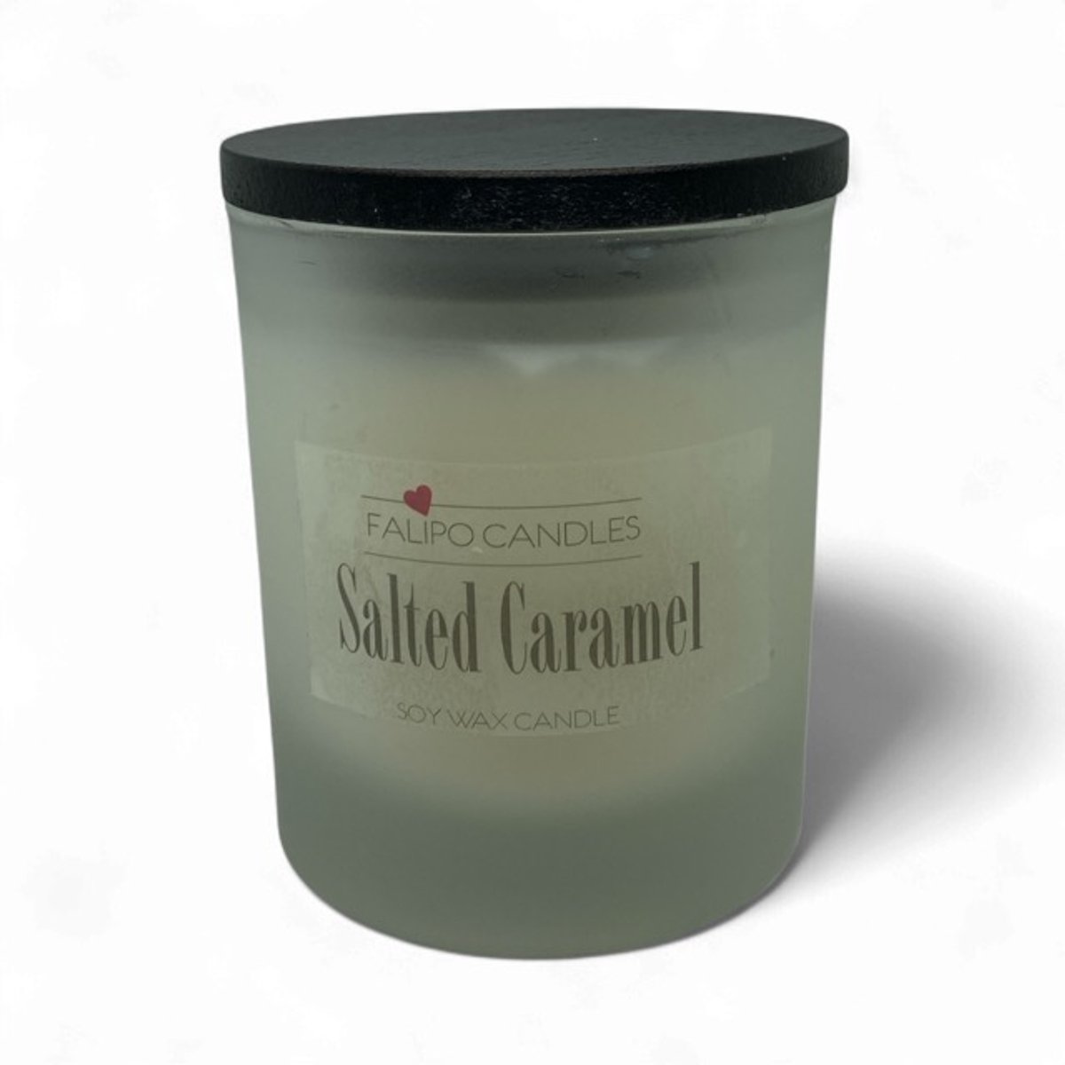 Geurkaars Salted Caramel soja was