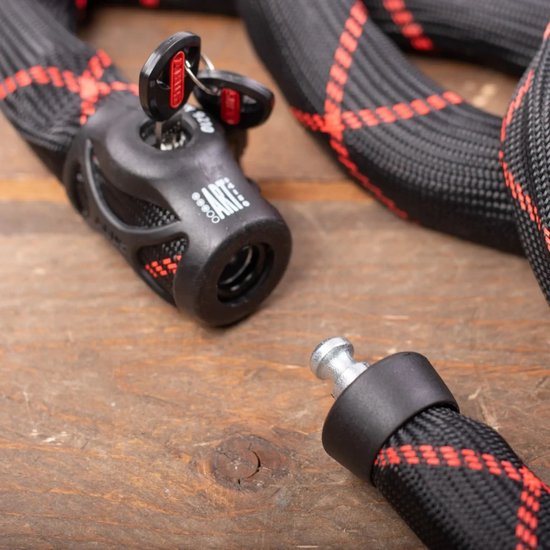 Antivol Abus Ivy Steel-O-Chain 9210 - ART3 - 170 cm - Noir